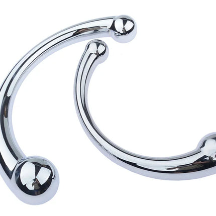 Anal Plug Dildo Aluminum alloy G Spot Wand Massage Stick Pure Metal Penis G-Spot Stimulator Sex Toy for Women Men