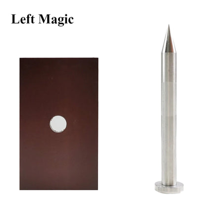 The Nail Game By Derren Brown (4 Nails+10 Bags) Stage Magic Tricks Wooden/Acrylic Illusion Magic Show Mentalism Magic Prop