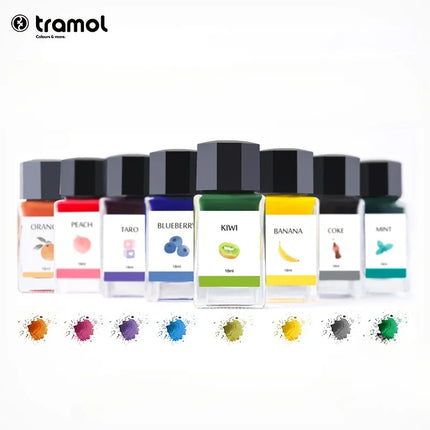 Tramol 26 Colors 18ml Various Colors Ink Glass Bottled Ink Fountain Pens Ink Cartridge School Office Supplies Stationery