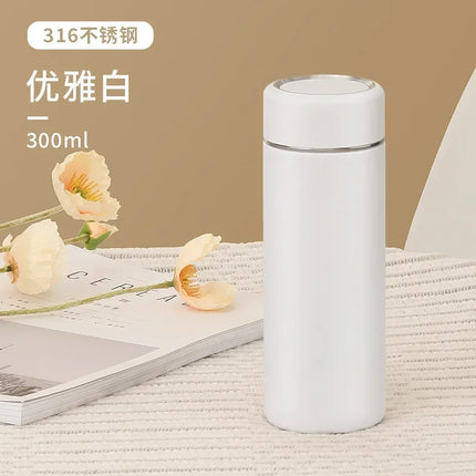 300ML Mini Insulated Cup 316 Stainless Steel Women's Small Portable Water Bottle Water Cup Women's Small Pocket Cup
