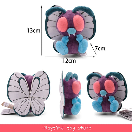 New Pokemon Gengar Plush Toy Shiny Gyarados Shinx Butterfree Soft Stuffed Doll Cute Sprigatito Floragato Fuecoco Fluff Doll Gift
