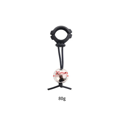 New 1Pc Male Penis Ring Exercise Device Weight Bearing Penis Extender Enlargement Stretcher Ball Semen Lock Sex Toys For Men