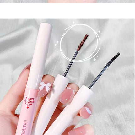 Ultra-fine Small Brush Head Mascara Lengthening Black 3D Lash Eyelash Extension Eye Lashes Long-wearing Black Color Mascara