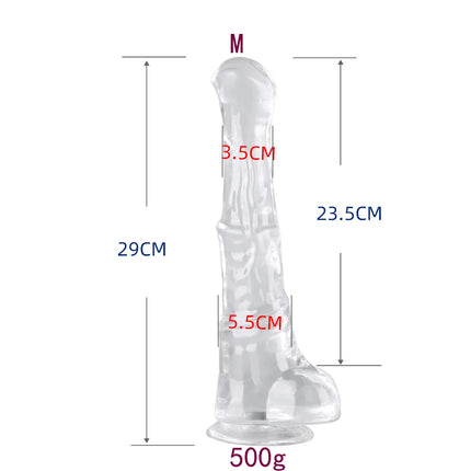 Horse Animal Simulation Dildos With Strong Suction Cup Soft Anal Plugs Fake Monster Penis Huge Manual Vibrator Sex Toys For Gays