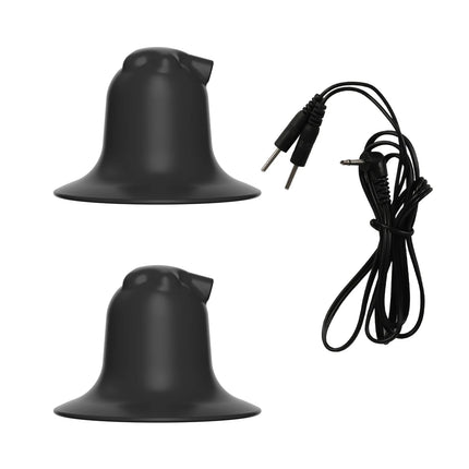 Electric Shock Nipple Suction Cup Breast Clitoris Sucker Erotic Nipple Clamps Pump Adult Game Breast-fed Sex Toys for Women Men