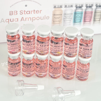 8ml Original Beauzon Hyaluronic Acid Deep Moisture Auqa Ampoule Natural Plant Extract Serum Skin Face Care Moisturizing Essence