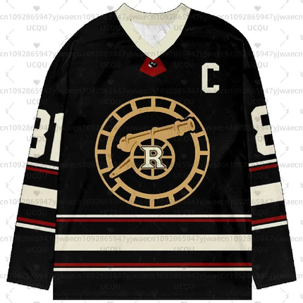 New Heated Rivalry Hockey Jersey Long Sleeves Tee Men's Women's Rozanov HOLLANDER T-shirt Unisex Tops Pullovers