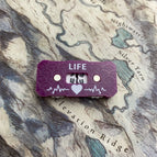 Opaque Dark Purple