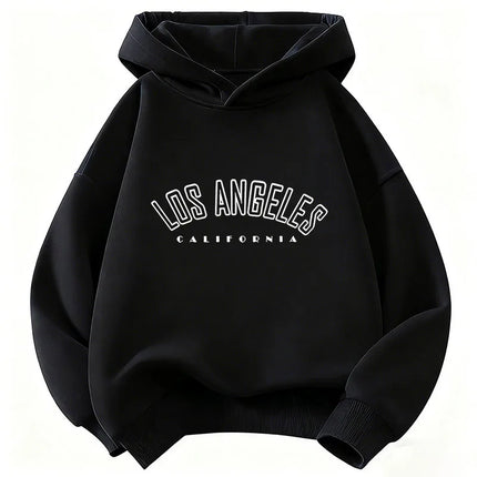 Casual Fashion Los Angeles Letter Printed  Hoodie Kids Children's Sweatshirt Hoody for Boys Girls Hoodies Hip Hop Clothes