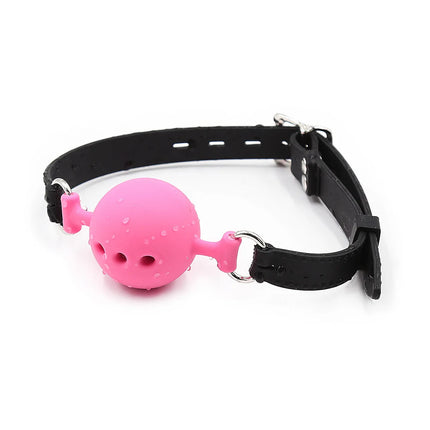 Silicone Mouth Gag SM Restraint Toys Breathable Mouth Plugs Ball Gag Adjustable Belt Mouth Sex Toy For Adult SM Games Erotic 18+