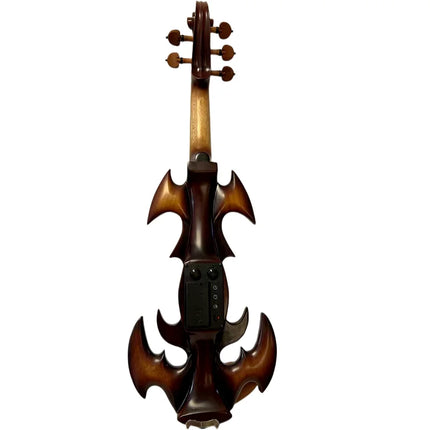 NEW model crazy -1 SONG solid wood 5 strings 4/4 Electric Violin 4 strings Fiddle boxwood parts with case, bow,connection cable