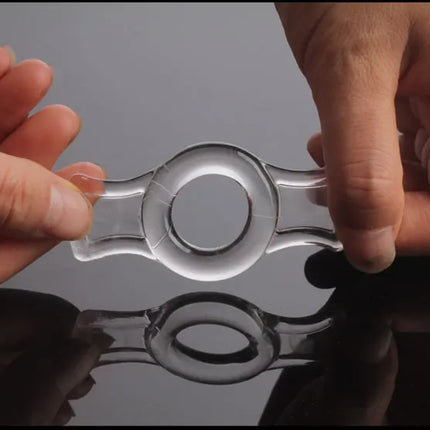 Male 4pcs 1 set Penis lock Cock Ring Bondage Penis Erection Ring For Men Adults TPE penil sleeve for enlargerment pump