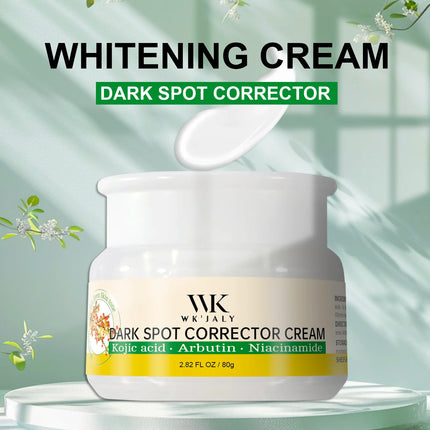 WK JALY Dark Spot Corrector Cream, Lightening Skin, Remove Melanin, Freckles, With Niacinamide, Kojic Acid, For Face And Body