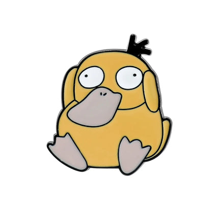 Kawaii Anime Enamel Pins  Cute Psyduck Pikachu Charmander Brooch Metal Badge for Kids Hat Pins Accessories Gifts
