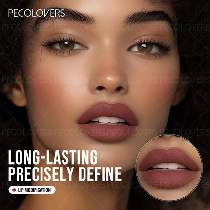 1PC Long-Lasting Waterproof Lip Liner Pen - Sweatproof Formula, Ideal for Crafting Delicate Makeup Looks