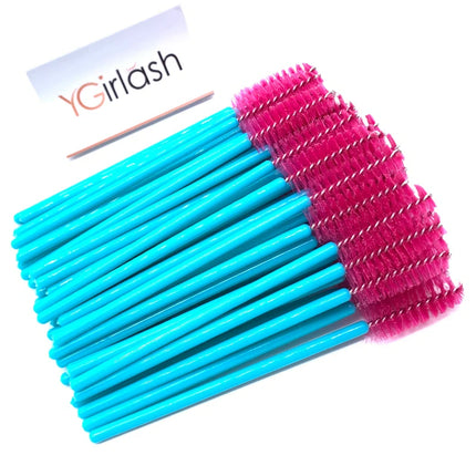 50/10 PCS/Pack Disposable Eyelash Swab Mini Individual Lash Applicators Mascara Brush Eyelashes Extension For Maquillaje Makeup
