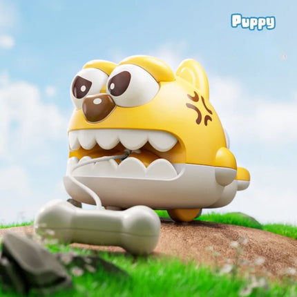 Baby Puppy Toy Car Cable Inertial Sliding Visual Sensory Cultivation Baby Early Education Puzzle Toy Parent Child Interaction