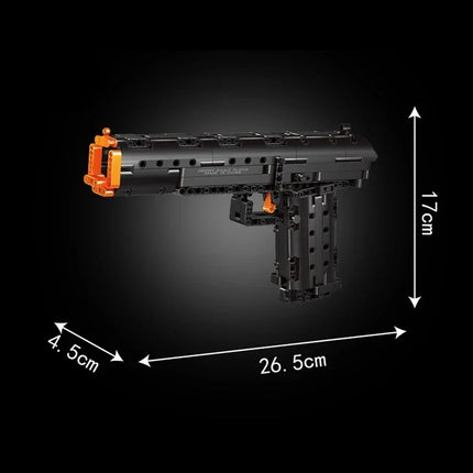 MOULD KING 14004 Desert Eagle Technical Battle Gun Model Assembly DIY Handmade Toys Building Bricks Toys Set Birthday Gifts