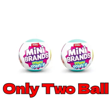 In Stock Original Genuine Zuru Mini Brands Mini Minis Fill The Fridge Collect Mini Refrigerator Blind Box Toys Birthday Gift