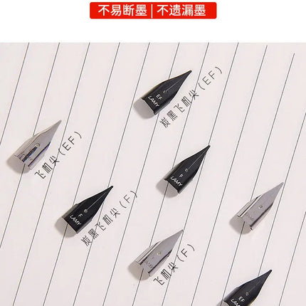 Genuine German Lingmei Pen Tip Z50 Hunter Star Universal Replacement Pen Tip Ef Black Silver F