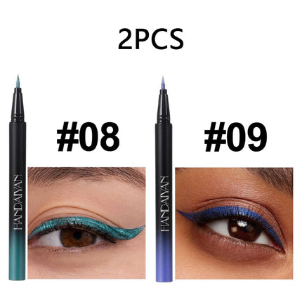 Pearlescent Eyeliner Stick Pen Glitter Eyes Shadow Waterproof Quick-dry Gold Eye Liner Shiny High-gloss Cosmetics Beauty Makeup