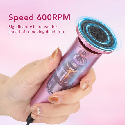 Electric Callus Peel Remover Foot File Hard Dead skin Polisher Exfoliating Grinding Pedicure Feet Care Tools Smooth Machine