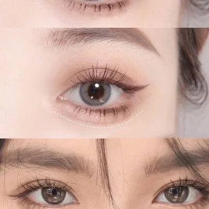 Glitter Pink Lying Silkworm Pen Color Natural Brightening Matte Eye Shadow Pencil Shimmer Glue Eyeliner Waterproof Korean Makeup