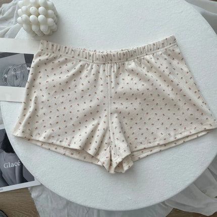 Sweet Floral Print Eyelet Bow Cropped Vests Women Cotton Casual Slim Lace Trim Tank Tops Vintage Preppy Style Cute Camisole Y2K