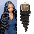 Loose Deep Wave / 1Pcs/Lot / Remy Hair|China Mainland|10inches|Middle Part