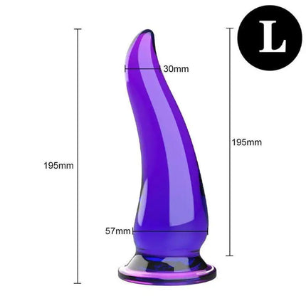 New Anal Plug Horn Dildo For Woman Prostate Dilator Massager Butt Suction Cup Sex Toys For Men Adults Beads