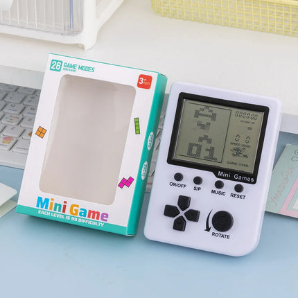 Handheld Game Console Video Game Party Favors For Kids Birthday Gifts Classic Brick Tetris Game Arcade Toys