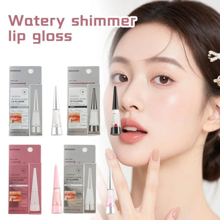 Korean Lip Plumper Oil Long-lasting Lightweight Deep Moisturizing Instant Plumping Non-greasy Lip Plumping Balm