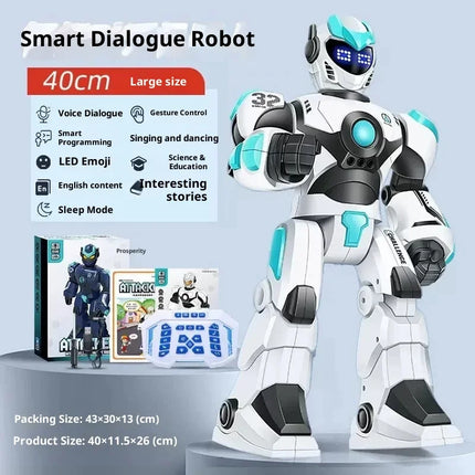 AI Programming Robot Toy Remote Control LED / Robot Jouet IA Programmable Télécommande LED