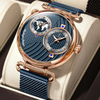 848 RoseGold Blue