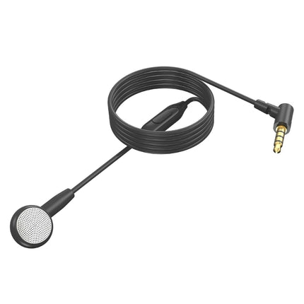 DXAB In Ear Headphone Single Side Earbud With Integrated Microphone Cable, Compatible for Most Device HandsFree Communication
