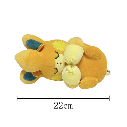 Sleeping PikachuPokemon Vaporeon Flareon PlushGengar Sprigatito Pachirisu Stuffed Doll Charizard Peluche Toy Hobbies Xmas Gift