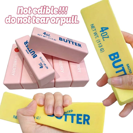Squishy Butter Stick Squeezed Soft, Suitable for Children and Adults, Suitable for Parties, Games, Festivals, and Christmas Gift