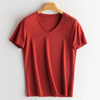 Vintage Red V neck / S