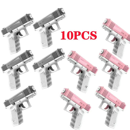 GOWKE 10PCS New Water Gun NON Electric  Pistol Shooting Toy Full Automatic Summer Beach Toy For Kids Children Boys Girls Adults