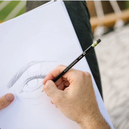 12ct Pencil Black Exclusive No.2 graphite formula brings exceptionally smooth performance
