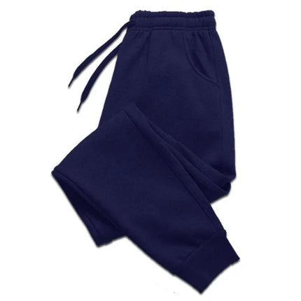 For Men Autumn and Winter Casual Jogging Pants Fleece Sweatpants for Soft and Comfortable Workout