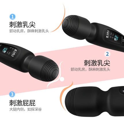 Powerful Clit Vibrators for Women Dildo AV Magic Wand Vibrator Massager Adult Sex Machine Female Sex Shop for Couples
