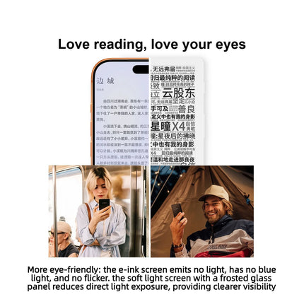 XTEINK X4/X3 E-Book Reader Ink Screen Magnetic Lightweight 4.3 Inches Ultrathin Magnetic Portable E-Book Readers 16GB