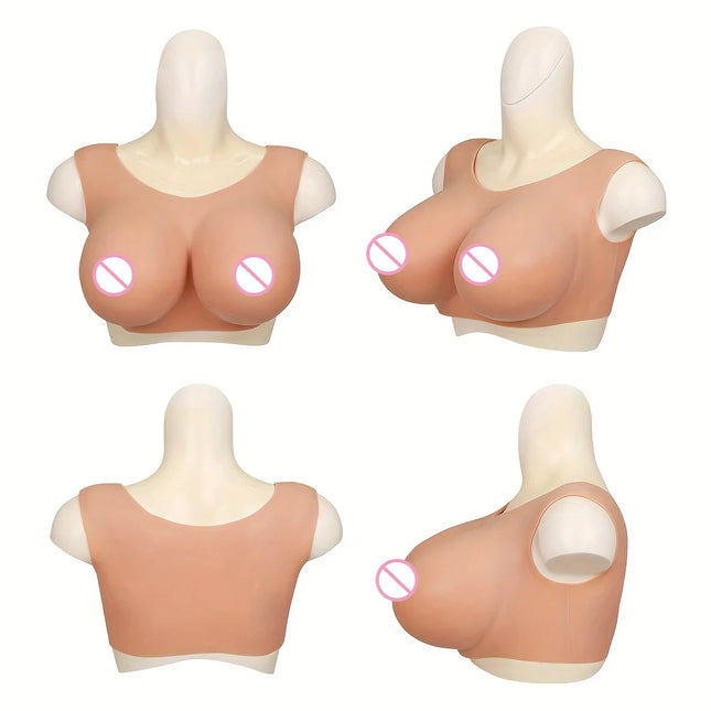 Cosplay Chest Silicone Breast Forms Huge Fake Boobs Transgender Drag Queen Shemale Crossdresser Artificial Breasts Shemale