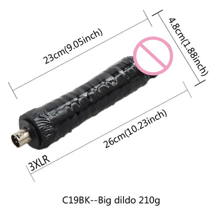 Fredorch Entry Level Sex Machine A2 / F2 /F3 Attachment 3XLR Accessories Dildos Suction Cup Sex Products For Women for Man