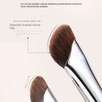 Nose Contour Brush Flat Nose Contour Brush Angled Contour Makeup Brush Natural Hair Angled Contour Shadow Smudge Makeup Brushes
