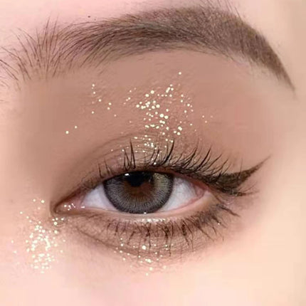 Long-Lasting Glitter Eyeshadow -Radiant High Shine,Face and Eye Highlighter,Sparkling Powder Eye Makeup for Eyelids & Cheekbones