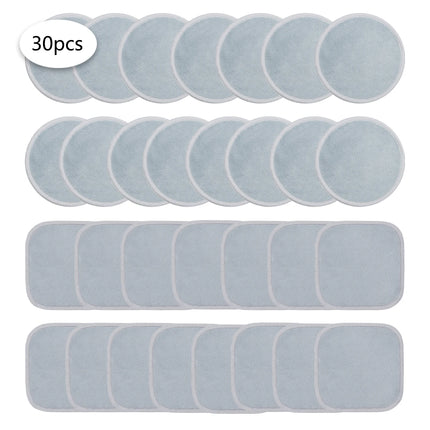 10 /20/30 Reusable Makeup Remover Pads, a Gentle Facial Cleansing Sponge Suitable for All Skin Types, Odorless, Beauty Tool