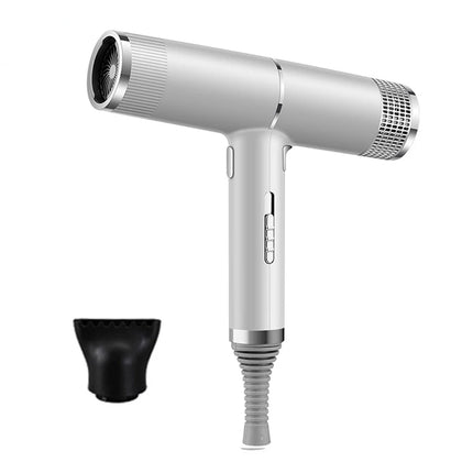 Low noise cold and hot negative ion hair dryer Intelligent temperature adjustable quick drying leafless hair dryer