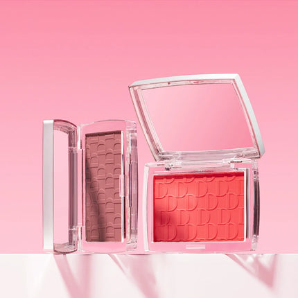 Hot Matte Embossed Blush Palette Rosy Blusher Facial Blush Powder High Pigmented Pink Coral Rouged For Cheeks Smooth Cosmetics